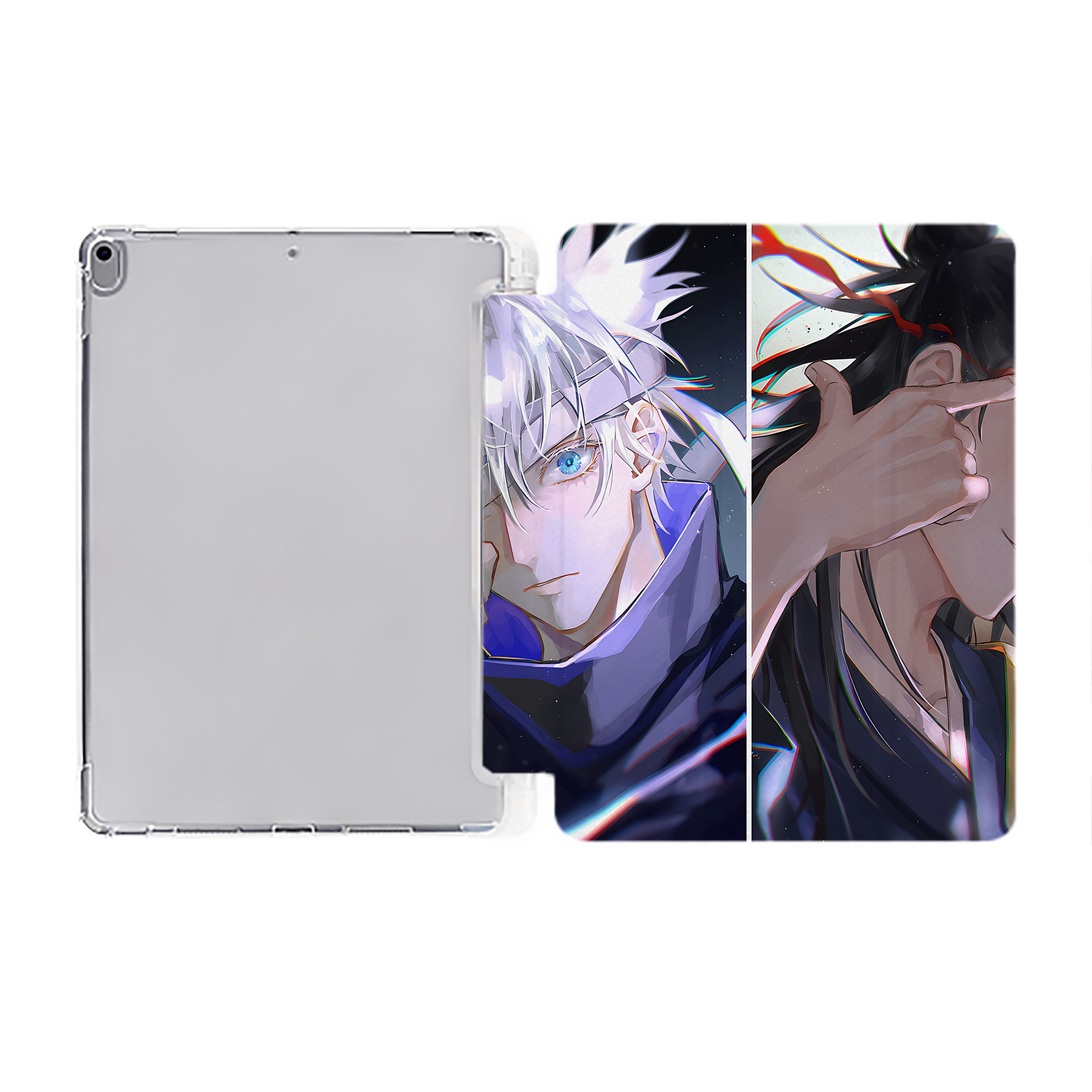 （画像用） SPY×FAMILY间谍家家酒 IPad ケース ペン収納付き 三つ折りスタンド PUレザー×シリコン 対応機種9.5/10.5/10.9インチ